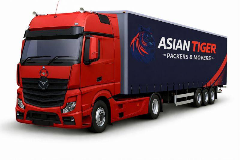 Asian Tiger Packers and Movers Ambarnath - Moving Truck